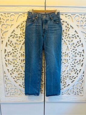 Levi’s 501 90s Straight Leg Jeans W25 L30 Button Fly Medium Wash